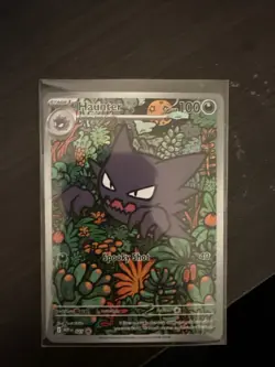 POKEMON HAUNTER ILLUSTRATION RARE PROMO #027 MEGA EVOLUTION - Image 1
