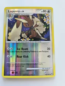 Pokemon Lopunny Reverse Holo Platinum Supreme Victors 63/147 LP - Image 1