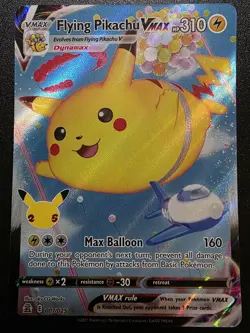 Flying Pikachu VMAX 007/025 Celebrations Pokemon 2021 b - Image 1