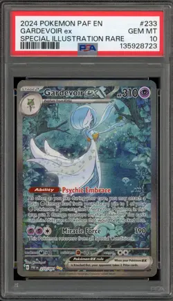Pokemon Gardevoir ex Paldean Fates Special Illustration Rare #233 PSA 10 - Image 1