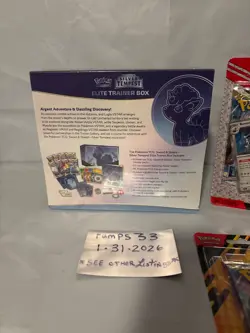 Pokemon TCG Silver Tempest Elite Trainer Box Sealed, Silver Tempest Pin, blister - Image 4