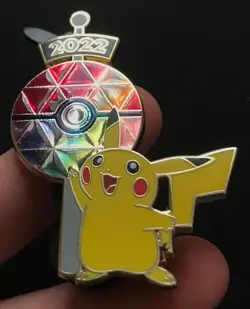 Pikachu Pokemon Pin Badge Center Exclusive Centre Happy New Year 2022 - Image 4