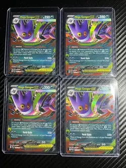 Pokemon | Mega Gengar EX | Phantasmal Flames 056/094 | Lot Of FOUR - Image 1