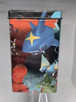 Pokemon TCG 2004 Rare Vintage Sharpedo EX ERA Metal Tin - Image 1