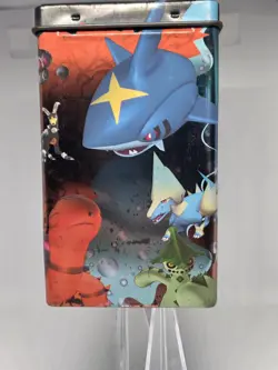 Pokemon TCG 2004 Rare Vintage Sharpedo EX ERA Metal Tin - Image 2