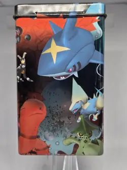 Pokemon TCG 2004 Rare Vintage Sharpedo EX ERA Metal Tin - Image 5