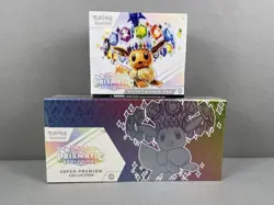 Pokemon TCG Prismatic Evolutions Super Premium Collection & ETB New & Sealed - Image 1