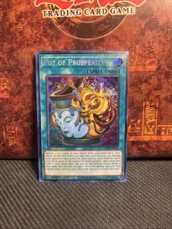 Pot of Prosperity MP22-EN037 1st Edition Yu-Gi-Oh! Prismatic Secret Rare NM - Image 1