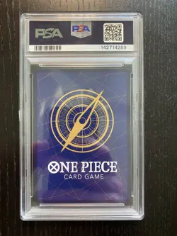 2025 ONE PIECE OP11-A FIST OF DIVINE SPEED SPECIAL ALTERNATE ART STUSSY PSA 9 - Image 2
