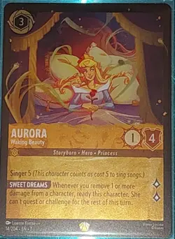 Disney Lorcana Aurora - Waking Beauty 14/204 Archazia's Island Cold Foil - Image 1