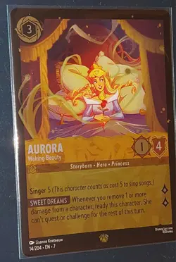 Disney Lorcana Aurora - Waking Beauty 14/204 Archazia's Island Cold Foil - Image 3
