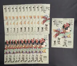 48 LOT (12 Full Set) Disney Lorcana Minnie Mouse Wide-Eyed Diver 4 Piece Puzzle - Image 1
