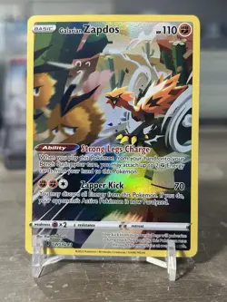 Pokemon TCG Galarian Zapdos SWSH283 SWSH: Sword & Shield Promo Holo Card English - Image 1