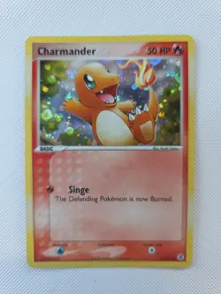 Pokemon Charmander Reverse Holo Card 57/112 EX Fire Red Leaf Green - Image 1