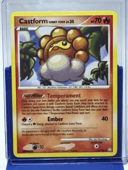 Pokemon TCG Legends Awakened Castform Sunny Form 51/146 Uncommon Card LP - Image 1