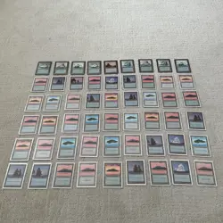 1994 Vintage MTG Magic The Gathering Rare Island Cards Card Collection - Image 1