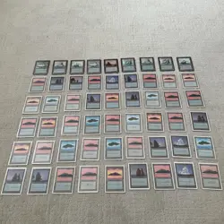 1994 Vintage MTG Magic The Gathering Rare Island Cards Card Collection - Image 4