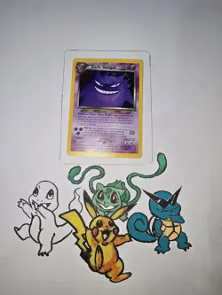 Pokemon Neo Destiny Holo Rare Dark Gengar Card TCG #6/105 - Image 2