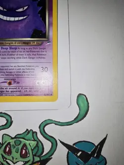 Pokemon Neo Destiny Holo Rare Dark Gengar Card TCG #6/105 - Image 4