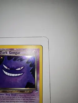 Pokemon Neo Destiny Holo Rare Dark Gengar Card TCG #6/105 - Image 5