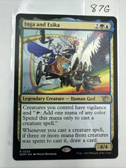 1x MTG Inga and Esika - March of the Machine (MOM) #229 - Magic the Gathering - Image 2