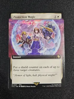 Mtg Final Fantasy: Protection Magic Extended Art - NM - Image 1