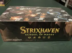 Magic: The Gathering - Strixhaven School of Mages Draft Booster Box - 36 Packs - Image 1