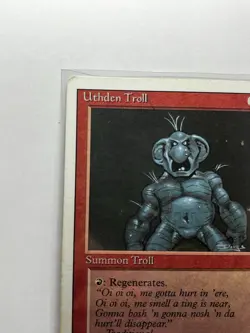 Uthden Troll Revised MTG Magic The Gathering 3rd Edition LP - Image 3