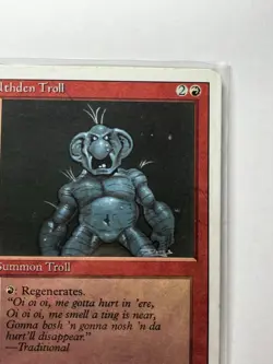Uthden Troll Revised MTG Magic The Gathering 3rd Edition LP - Image 4