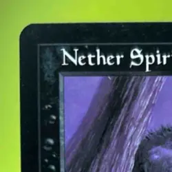 1999 MAGIC: THE GATHERING MERCADIAN MASQUES NETHER SPIRIT #149 - Image 3