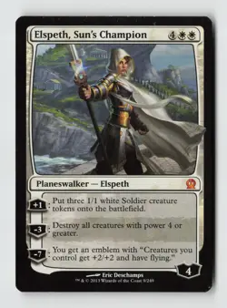 Elspeth, Sun's Champion*Non-Foil* Theros 9 LP - Image 1