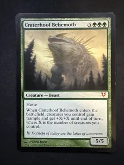 Craterhoof Behemoth Avacyn Restored Regular - Image 1