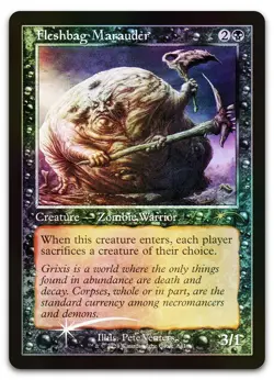 Fleshbag Marauder (841) (Retro Frame) #841 (Foil) NM Secret Lair Drop Magic MTG - Image 1