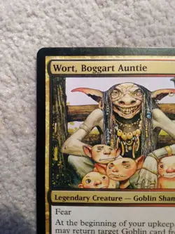MTG Wort, Boggart Auntie - 252/301 Lorwyn - English x1, EX/EX+ - Image 3