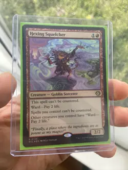 Hexing squelched Foil MTG Magic: The Gathering Card - Image 1