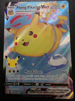 Flying Pikachu VMAX 007/025 Celebrations Pokemon 2021 - Image 1