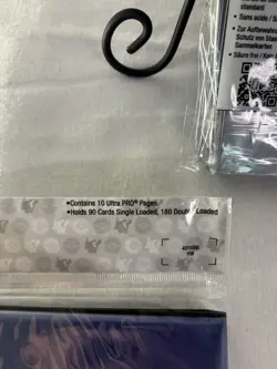 Squirtle Pokemon Ultra Pro A4 Album Folder 9 Pocket Portfolio W/ 65 Sleeves NEW - Image 5