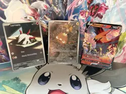 Pokemon TCG 3 Full Are Lot Larvest, Stunfisk, Talonflame V - Image 2