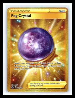 💥 Fog Crystal 227/198 SWSH Chilling Reign SECRET RARE GOLD HOLOTrainer Pokemon - Image 1