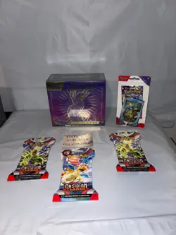 Pokemon Scarlet and Violet Elite Trainer Box Miraidon ETB + sealed lot - Image 1