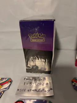 Pokemon Scarlet and Violet Elite Trainer Box Miraidon ETB + sealed lot - Image 3