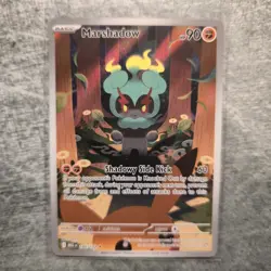Pokemon TCG Marshadow 146/132 ME01 Rare Mega Evolutions Illustration Rare - Image 1