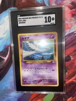 Pokemon Lugia #249 Jap Awakening Legends Neo Revelation Neo File 3 2000 Sgc 10 - Image 1