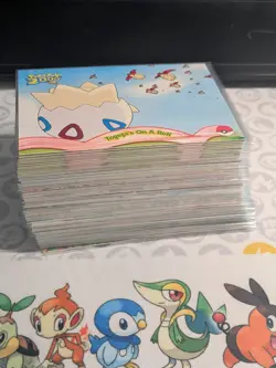 Pokemon TOPPS 2000 the movie - Complete set 72/72 - NEAR MINT condition SLEEVED - Image 1