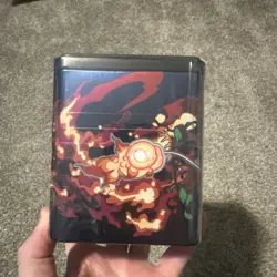 Pokemon TCG: Stacking Tin (Q1 2025) 3 Packs, 2 Sticker Sheets FACTORY SEALED - Image 1