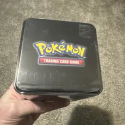 Pokemon TCG: Stacking Tin (Q1 2025) 3 Packs, 2 Sticker Sheets FACTORY SEALED - Image 5