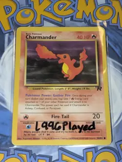 Charmander 50/82 & Squirtle 68/82 Team Rocket Pokemon Tcg Lp-Mp - Image 2