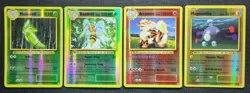 Lot Of 4 Pokemon Evolutions Reverse Holos - Image 1