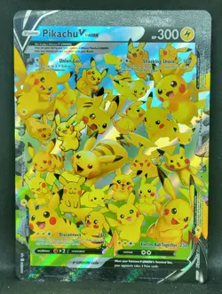 Pokemon TCG Pikachu V-Union Pokemon JUMBO Oversized Promos Holo Promo - Image 1