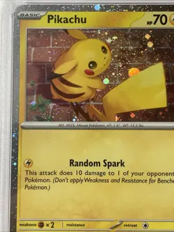 Pokemon TCG PIKACHU COSMOS HOLO BLEED #051 Fall Collectors Chest PSA 10 LOW POP - Image 2